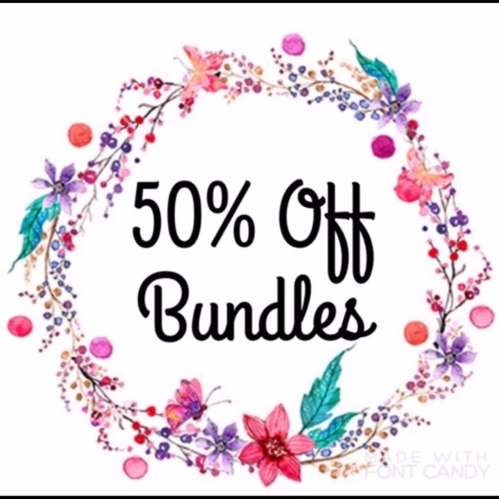 Moving Sale 50% Off Bundles